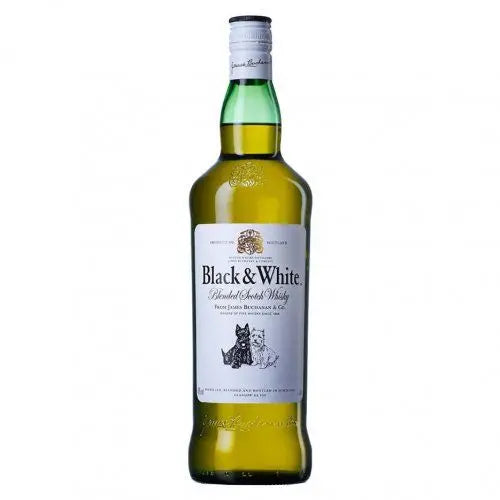 Whisky Escocês Black & White 1L