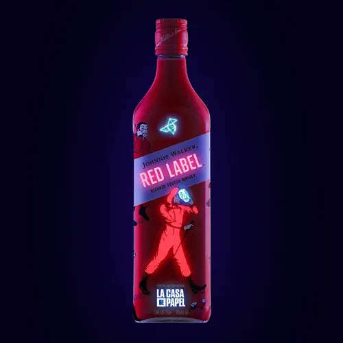 Whisky Johnnie Walker Red Label - Edição La Casa de Papel