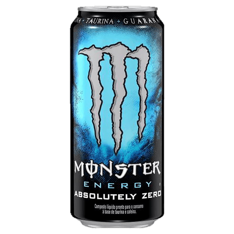 Monster Absolutely Zero Áçucar Lata 473ml