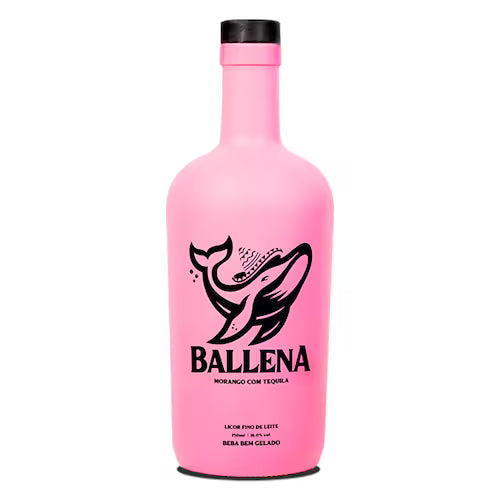 Licor de Morango com Tequila Ballena 750ml