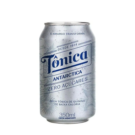 Água Tônica Antarctica Zero Áçucar Lata 350ml
