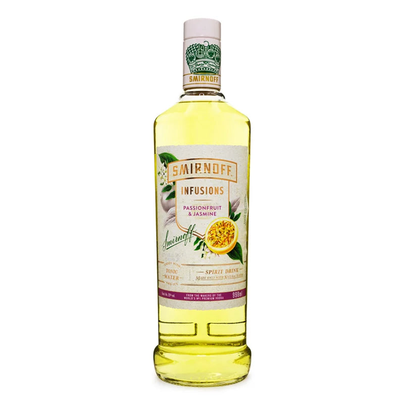 Vodka Smirnoff Infusions Passion Fruit & Jasmin 998mL