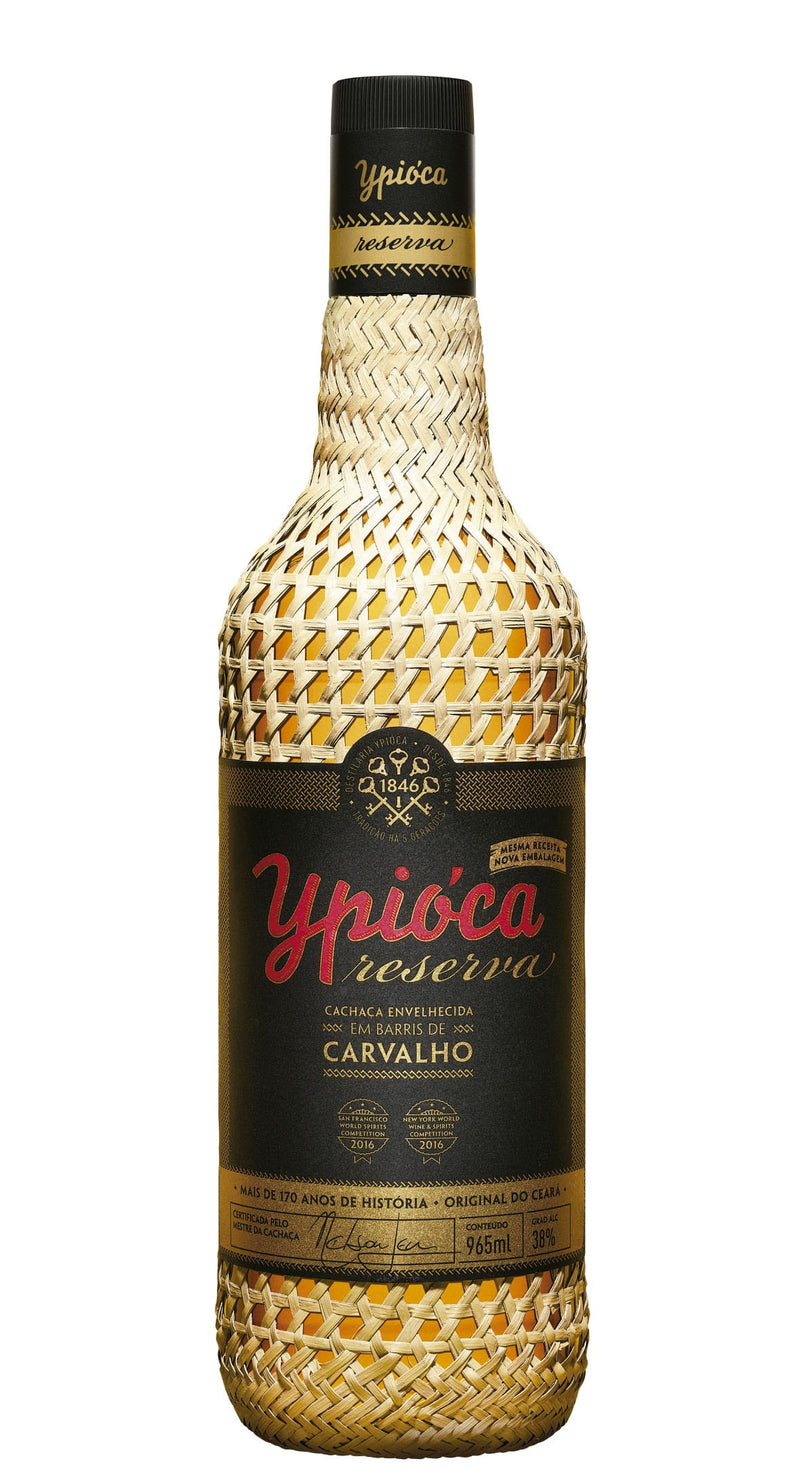 Cachaça Ypióca Ouro Empalhada 965ml