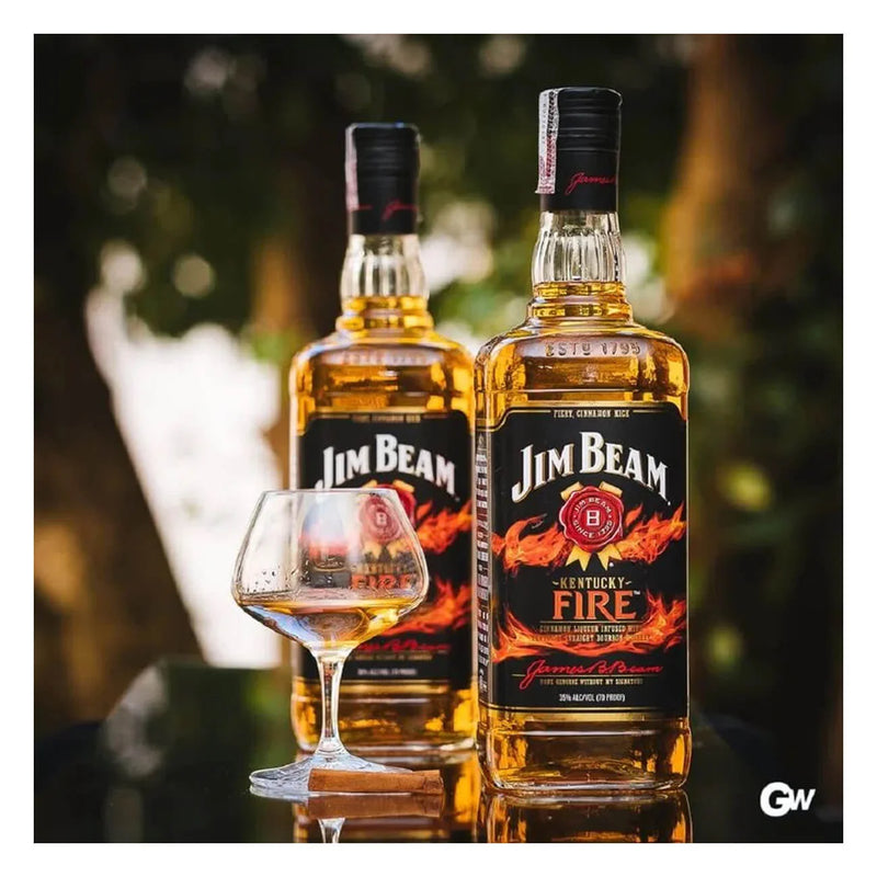 Whisky Jim Beam Fire 1000 ml