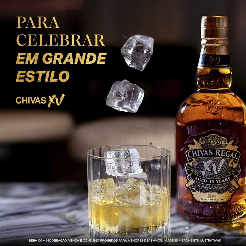 Whisky Chivas Regal 15 anos 750 ml