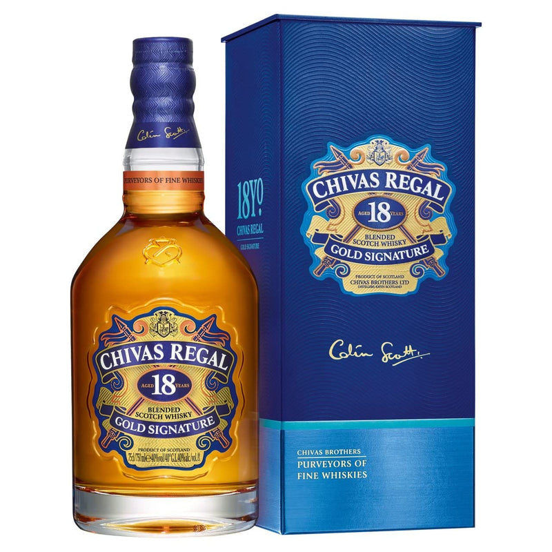 Whisky Chivas Regal 18 anos 750 ml