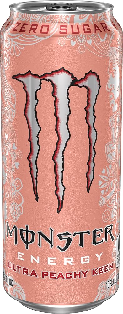 Monster Ultra Peachy Keen Zero Açúcar 473ml