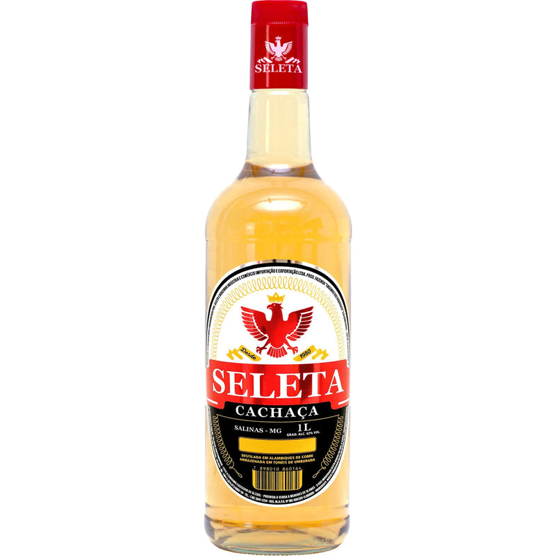 Cachaça Seleta Ouro 1L