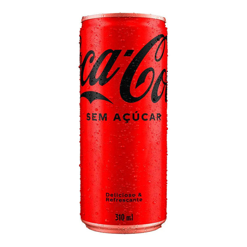 Coca Cola Zero Açúcar Lata 310ml