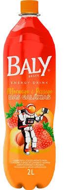 Energético Baly Morango E Pêssego 2L