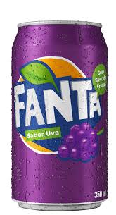 Fanta Uva Lata 350ml