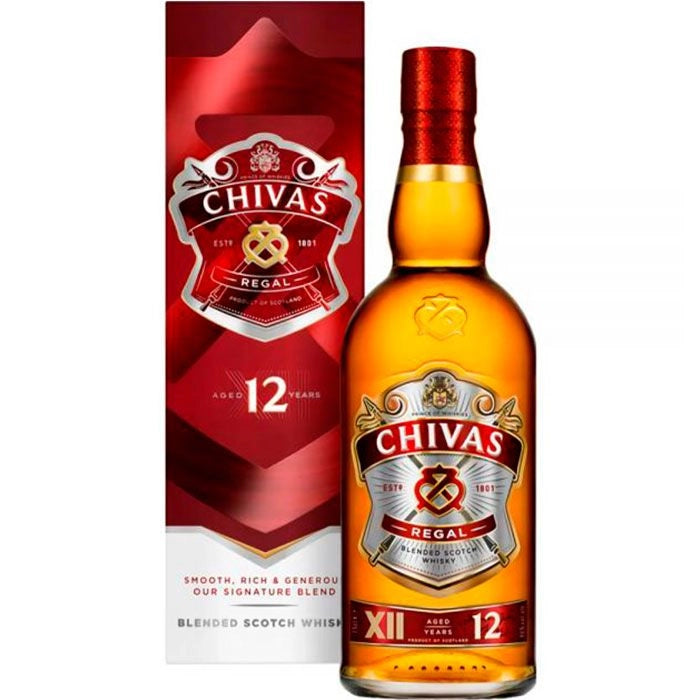 Whisky Chivas Regal 12 anos 1L